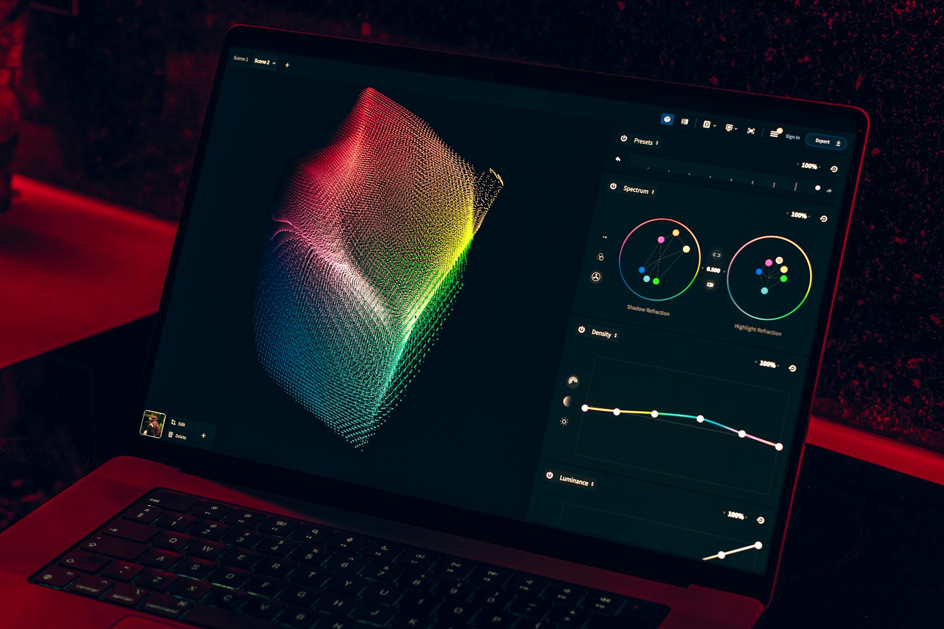 v2rayn 界面个性化设置展示